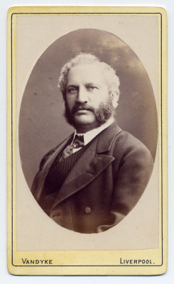 Aaron Vandyke carte de visite photograph 5 dated 1879